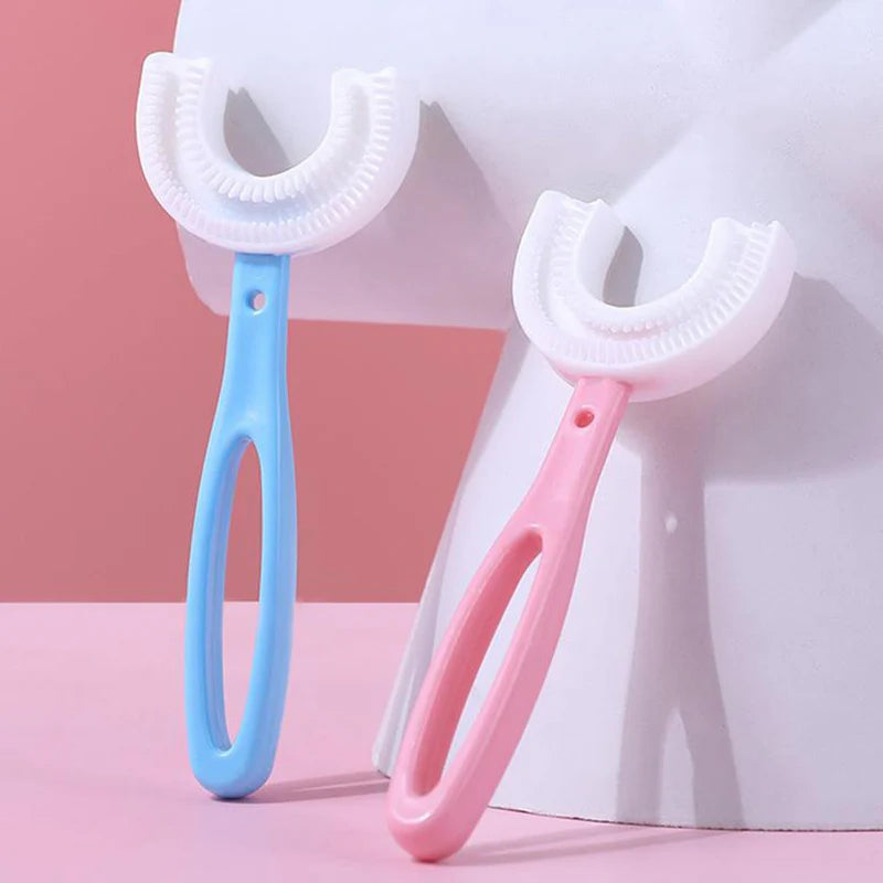 Kids U-Shaped Large Toothbrush for Toddlers & Children