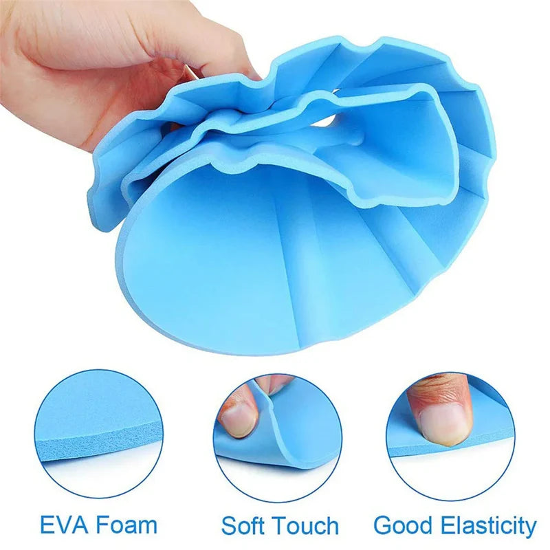 Adjustable Soft Baby Bath Shower Cap – Safe Hair Wash Protection for Kids