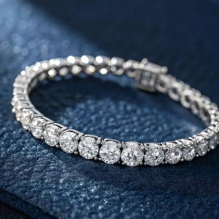 Diamond Tennis Bracelet – Elegant & Timeless Jewellery (Pack of 1)