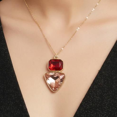 Elegant Necklace and Earring Set – Fashionable & Versatile Jewellery (Pack of 1)